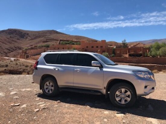 Marrakech desert tour 4 days: our 4x4 Toyota Land Cruiser